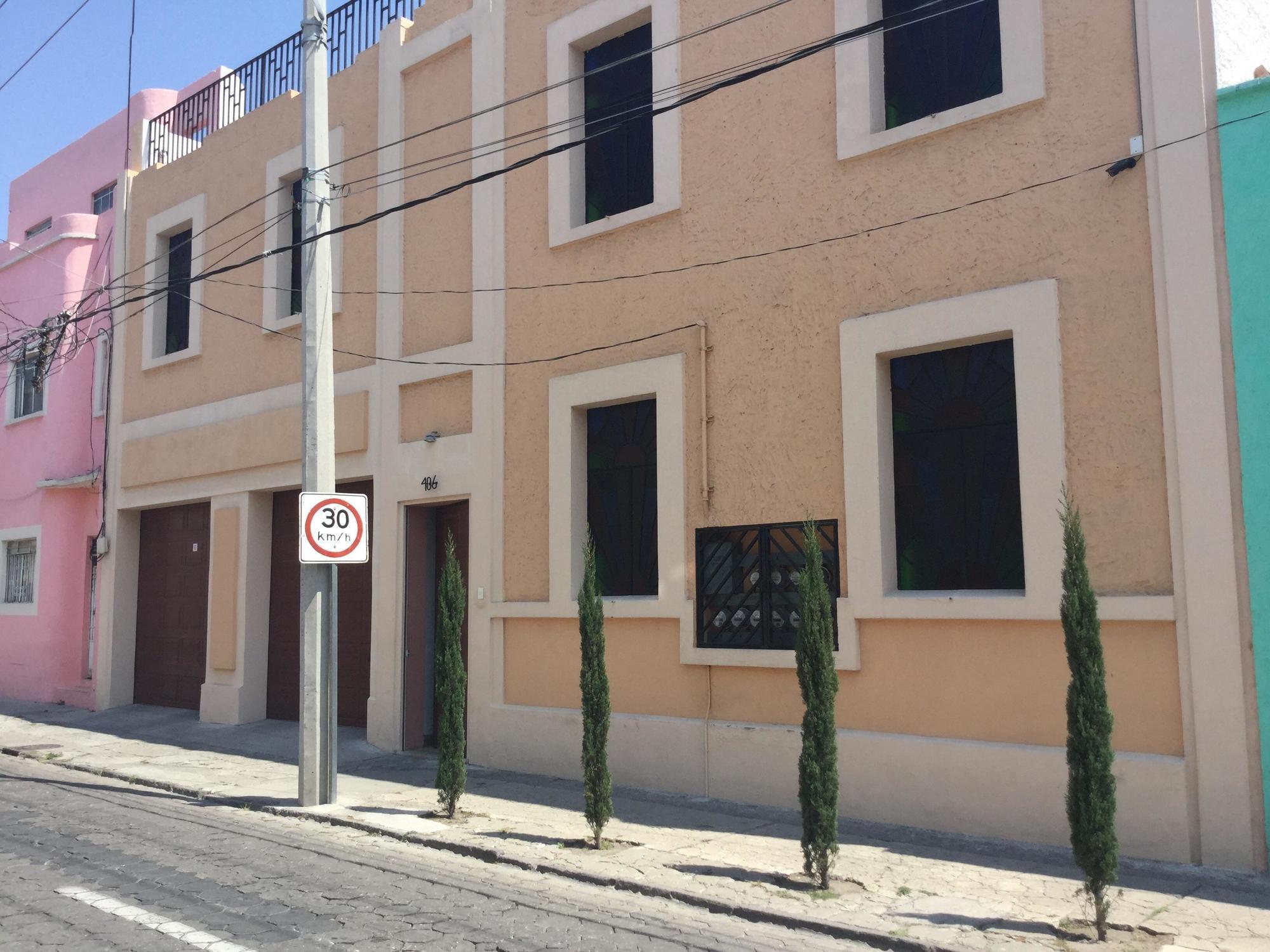 Hotel Del Capitan De Puebla - Vitrales Exterior photo